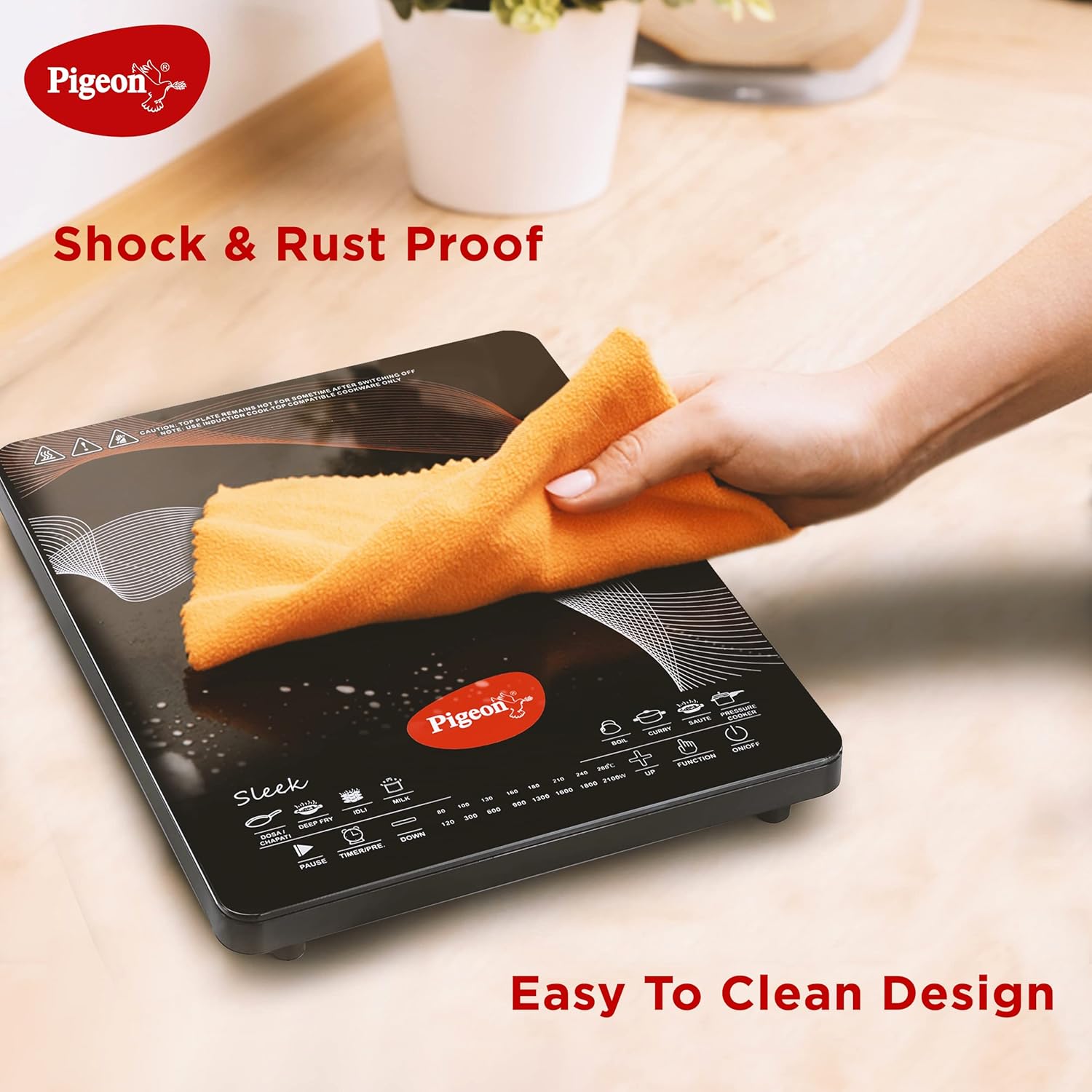 Pigeon INDUCTION COOKTOP RAPIDO SLEEK (19000650)