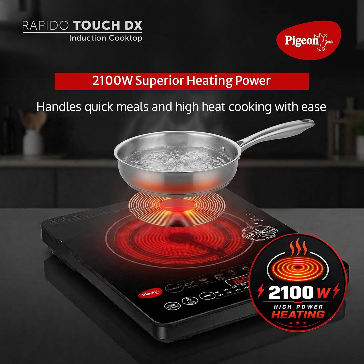 Pigeon INDUCTION COOKTOP RAPIDO TOUCH DX (19000694)