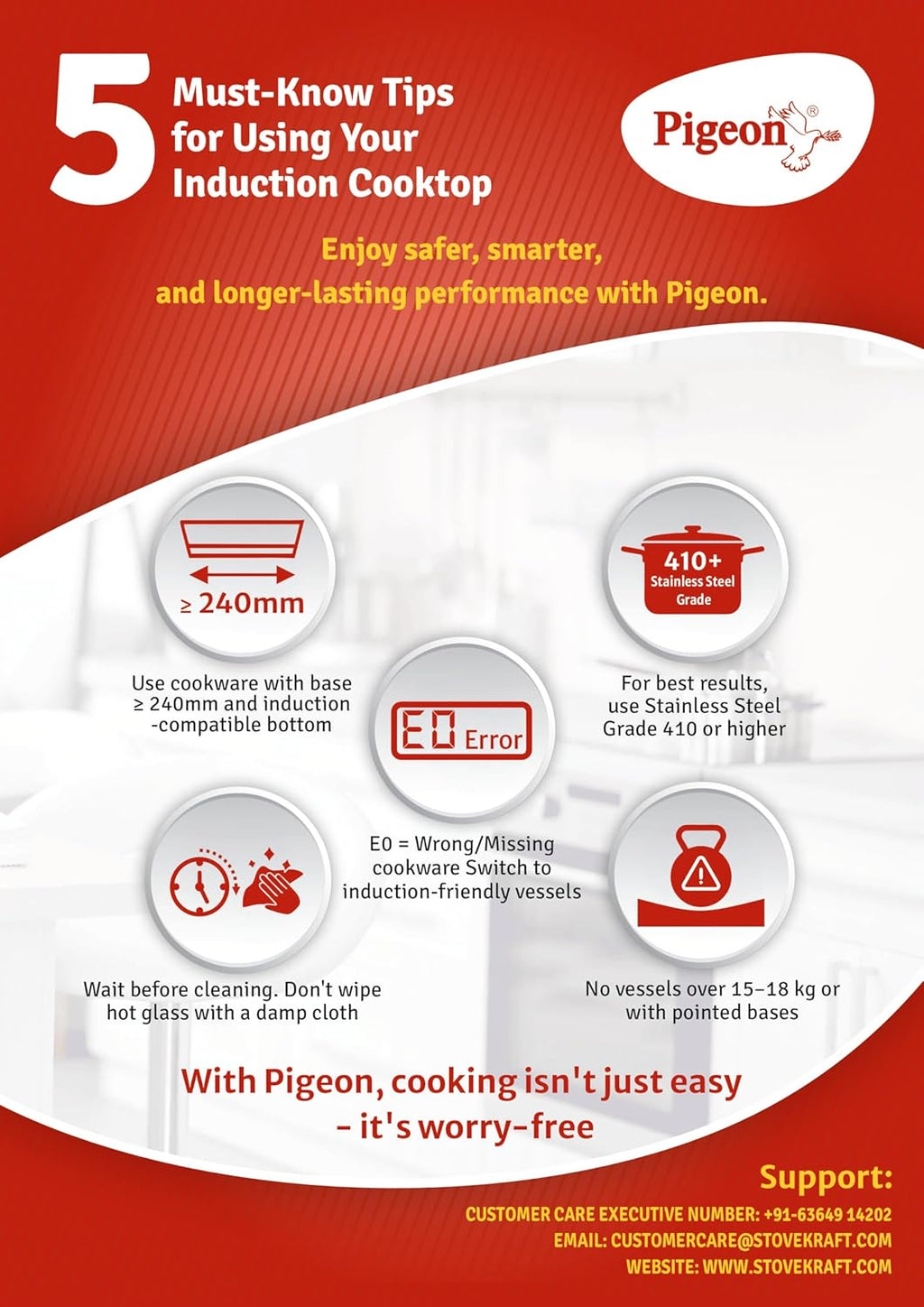 Pigeon INDUCTION COOKTOP BRIO (19000400)