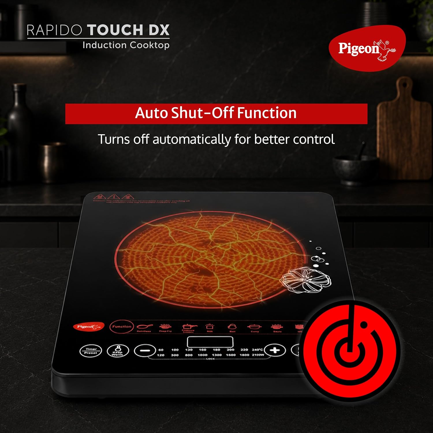 Pigeon INDUCTION COOKTOP RAPIDO TOUCH DX (19000694)