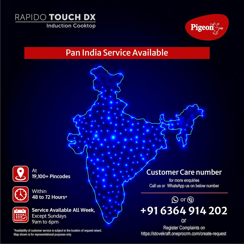 Pigeon INDUCTION COOKTOP RAPIDO TOUCH DX (19000694)